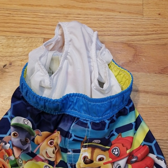 SOLD Paw patrol swim trunks - Picture 3 of 4